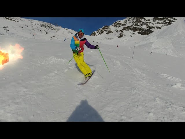 Affiche de la vidéo « Monoski - Set the snow on Fire »