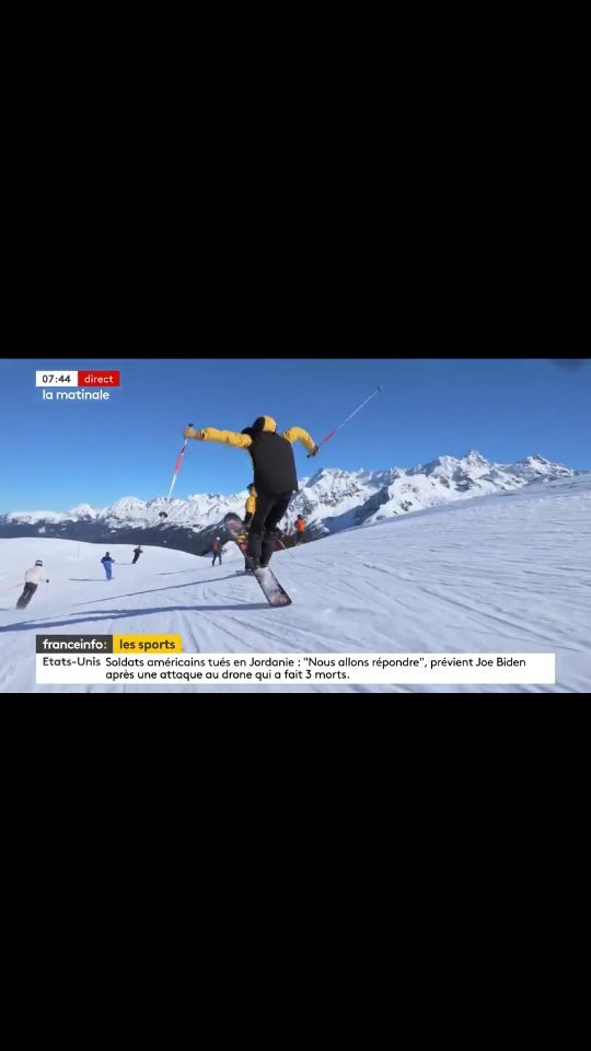 Publication Instagram du 1er février 2024 : French national television talked last Tuesday about the Monoski Trophy which @silicone.one organised last wee…