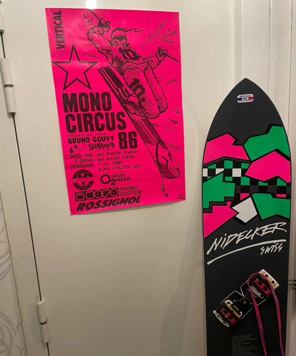 Publication Instagram du 8 mars 2025 : Ready for a blast from the past? Join us for the REVIVAL 15/16 March @les7laux - Le Pleynet #monoski #monoskii…