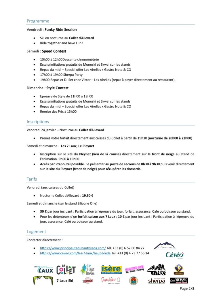Publication Instagram du 16 janvier 2026 : Detailed description for the Monoboard Trophy. Swipe to see it all. #monoski #skwal #snowboard (photo 2 sur 3)