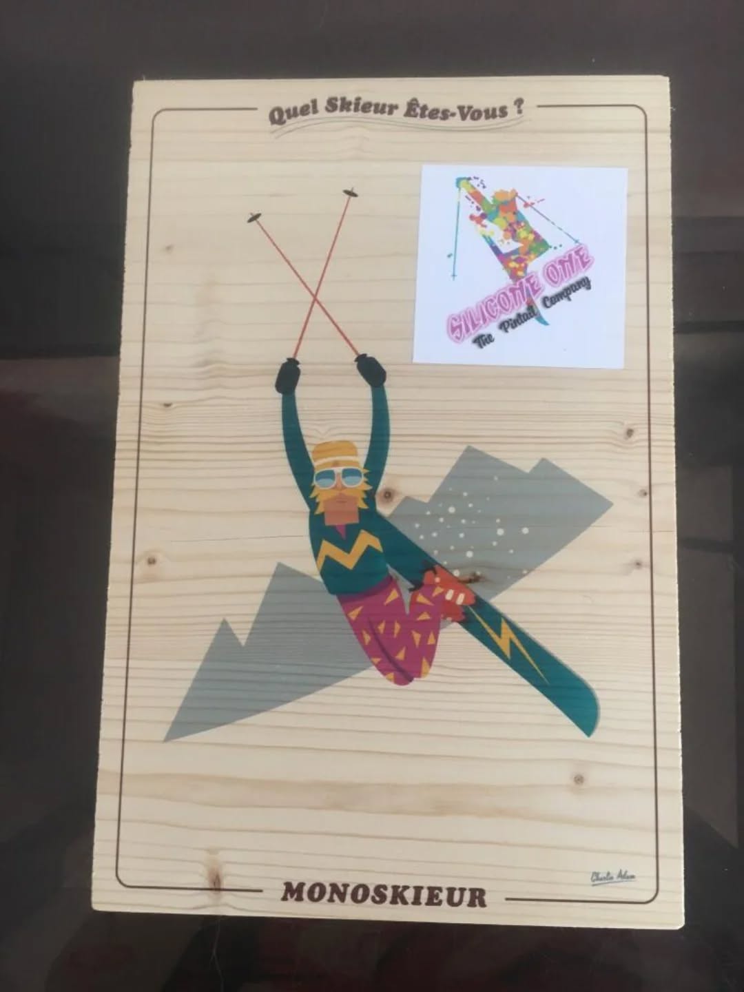 Publication Instagram du 23 janvier 2026 : What kind of skier are you? #monoski #makemonoskigreatagain #monoskimadness