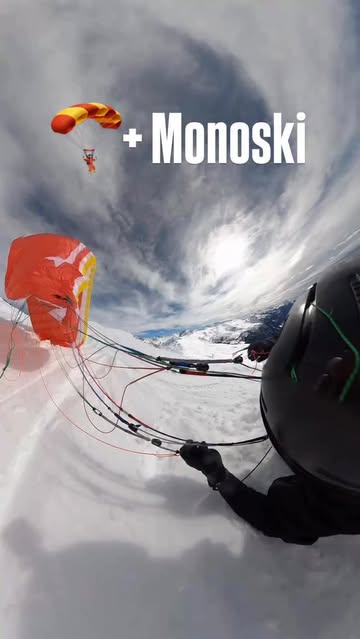 Speed et monoski 🤣🤣 marrant mais que peu pratique… peu être à suivre 🩷